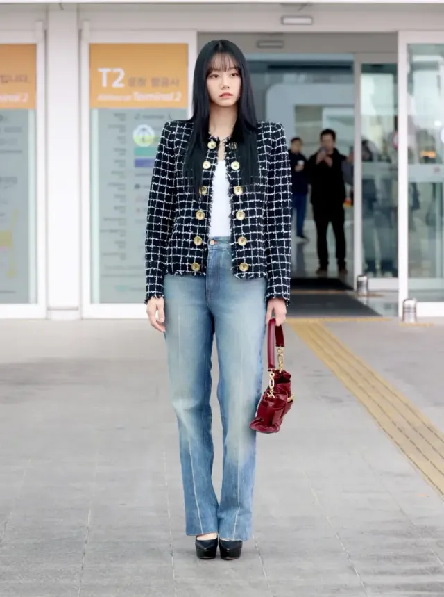 /사진=발망, 혜리 파리 출국 