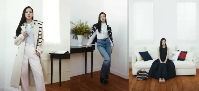 /사진=타미 힐피거, 지수와 