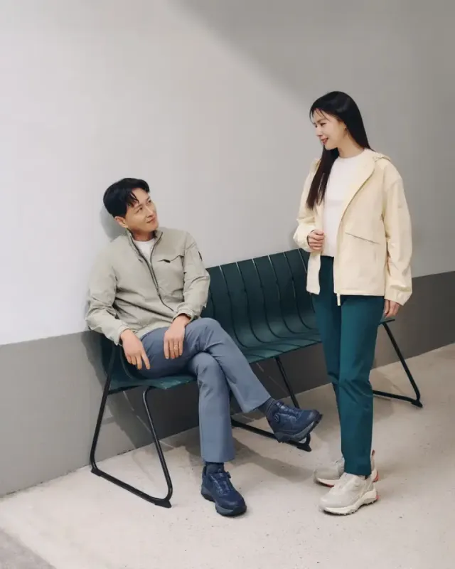 /사진=마운티아, 26SS ‘감성 컴포트 웨어’ 봄 화보 공개