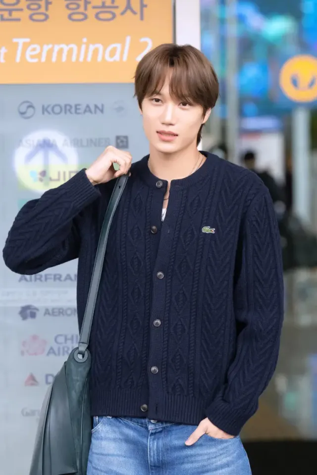 /사진=라코스테, 엑소 카이 