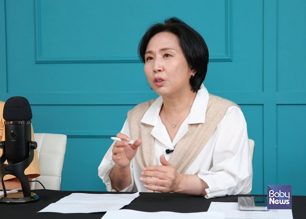 박현숙 마인드카페 심리상담센터 아동파트 대표원장. 이효상 기자 ⓒ베이비뉴스