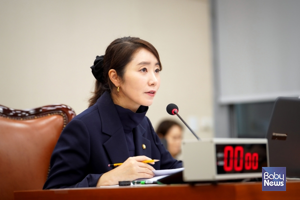 국회 보건복지위원회 간사인 강선우 더불어민주당(서울 강서갑) 국회의원.&nbsp;ⓒ강선우 의원실