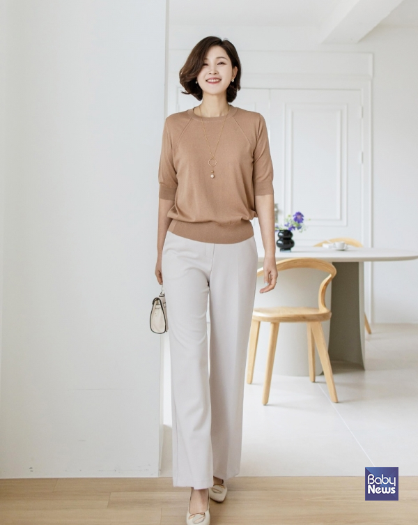 김여사가 추천하는 중년여성 직장인룩. ⓒ김여사