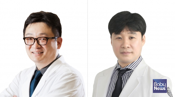 경희대병원 산부인과 정민형(좌), 권병수 교수. ⓒ경희대병원