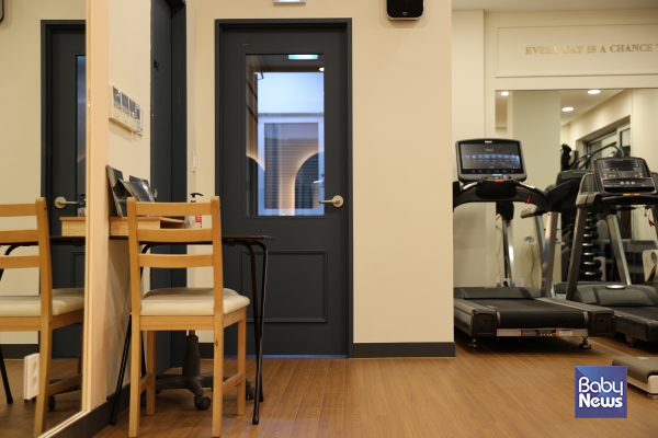 맘스바디케어 임산부스포츠센터 내부 모습. ⓒ맘스바디케어