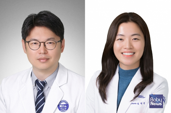 분당차병원 암센터 전홍재, 김정선 교수 사진. ⓒ분당차병원