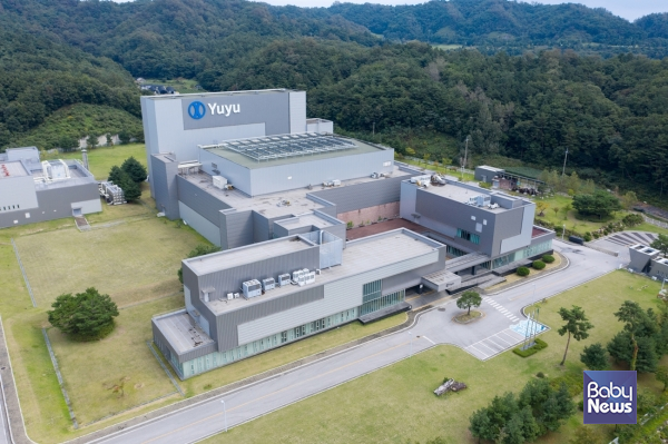 유유제약 드론샷. ⓒ유유제약