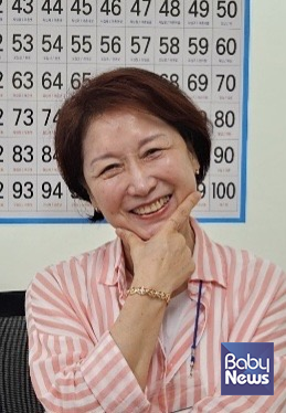 초록우산 시흥다어울림아동센터 한국어 위탁교육과정 방윤경 담임교사. ⓒ초록우산