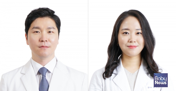 경희대한방병원 침구과 이승훈, 홍예진 교수(좌측부터). ⓒ경희대한방병원