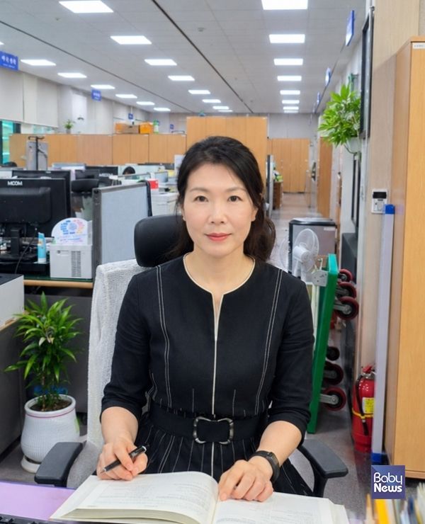 전남광주통합특별시 서구청 박정화 아동보호전담요원. ⓒ초록우산