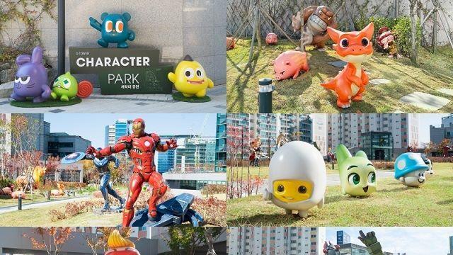 넷마블 지타워에 인기 게임 총출동…캐릭터 공원 오픈