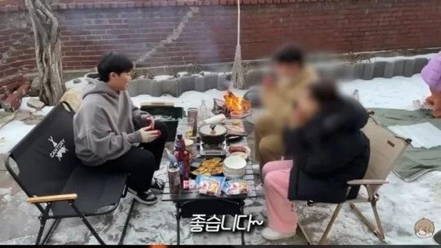 최고기, 마당있는 집이기에 가능한 일··· 마당에서 딸과 함께 하는 캠핑