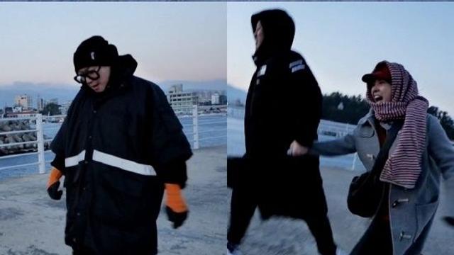 유재석, 박진주 업고 질주…꼭두새벽 동해 일출 카운트다운 놀뭐