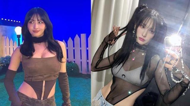 가슴과 허리 훌렁 드러낸 패션이 유행 과감한 의상으로 섹시미 방출하는 여돌의 파격 행보