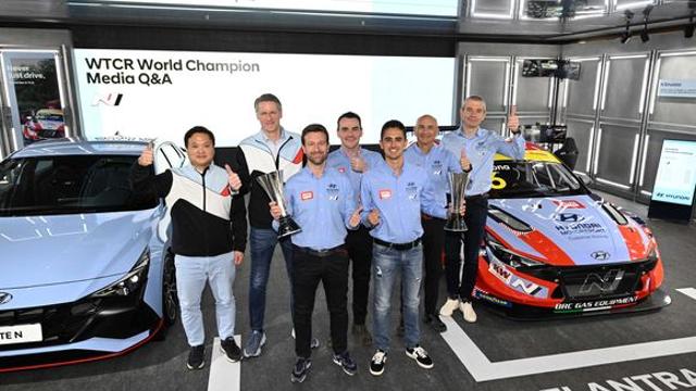WTCR 챔피언도 현대차 모터스포츠 엄지척…고성능 N 브랜드 도전 지속
