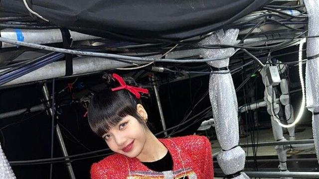 리사, 극세사 몸매개미허리 눈길…미모가 국보급