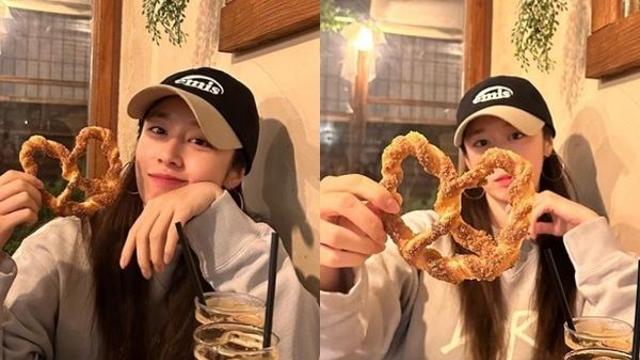 달달한 신혼… 티아라 지연, ♥황재균 향한 하트