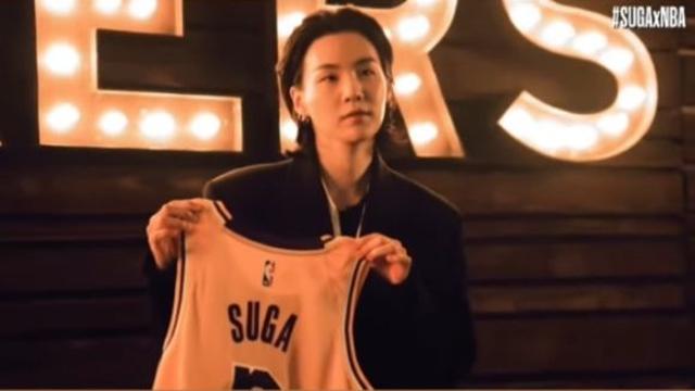 방탄소년단 슈가, NBA 글로벌 앰버서더 임명 이보더 더 흥분된 적 없어
