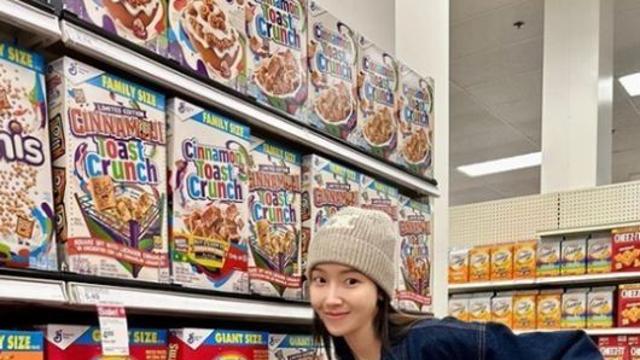 제시카, 미국 일상 공개…민낯으로 마트 장보기