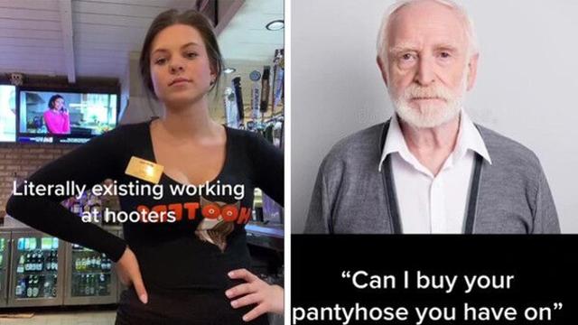 입은 팬티 살게라는 노인…후터스걸 성희롱 고백