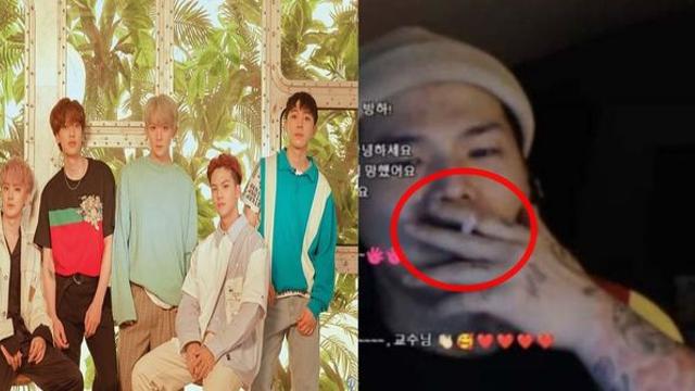 XX 컴백 안 할까…틴탑 리더 캡, 생방송 중 팬에 욕설  흡연 지적에 발끈