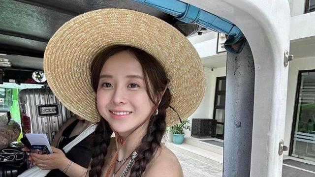 귀여움 한도 초과…은가은, 보라카이에서 찰칵