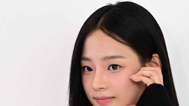 K포토 뉴진스 민지, 심쿵 볼하트