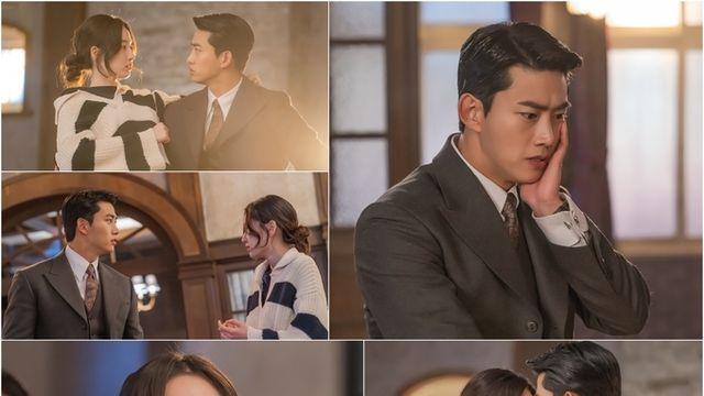 KBS2 가슴이 뛴다 ‘움켜진 뺨’ 옥택연 vs ‘입술 쓰담’ 원지안, 두 사람에게 무슨 일이