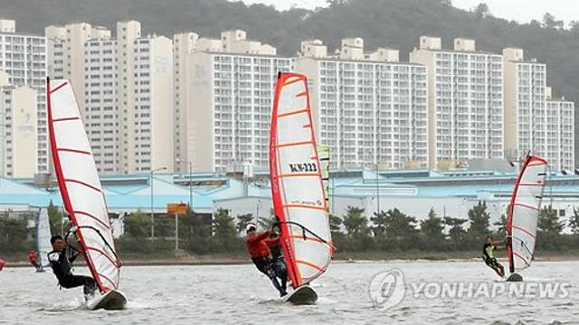 해양레저스포츠 무료로 즐기세요 울산 태화강서 체험교실 운영