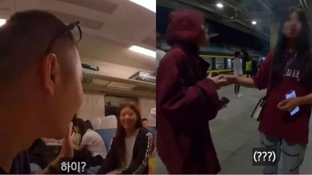 갑자기 기차에서 내리더니.. 중국 여행 중인 유튜버가 현지 여고생들에게 충격받은 이유
