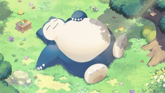 푹 자기만 하면 된다…새근새근 자고 일어나 만난 잠만보 포켓몬슬립