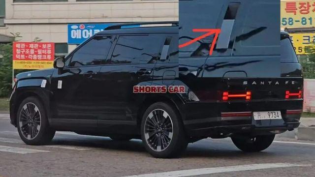 히든 수납 공간이야 창문이야 현대차, 싼타페 풀체인지에 있다는 이 것 정체는