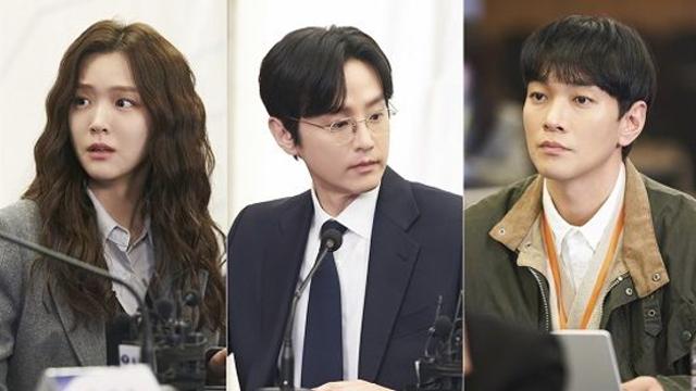 김지은x권율, 심각 분위기 눈길…발표 중단까지 오당기