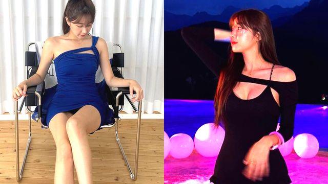 게임 속 캐릭터 같아.. 치어리더 안지현, 축복 받은 몸매 과시에 깜짝 룩♥스타