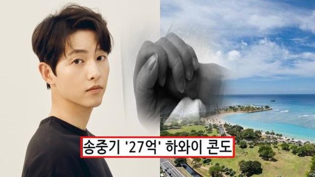 아기 곧 뒤집기 시기 송중기, 27억 하와이콘도 매입 스케일 끝판왕
