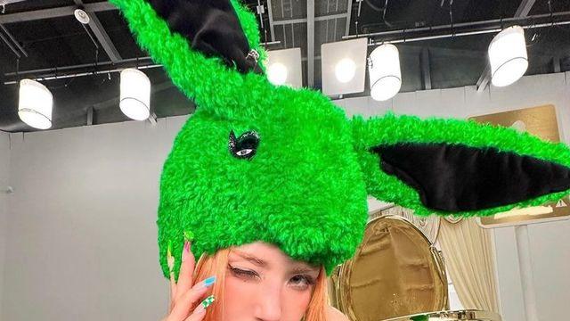 전소미가 쓴 토끼 모자 어디 거 BSTAR일링