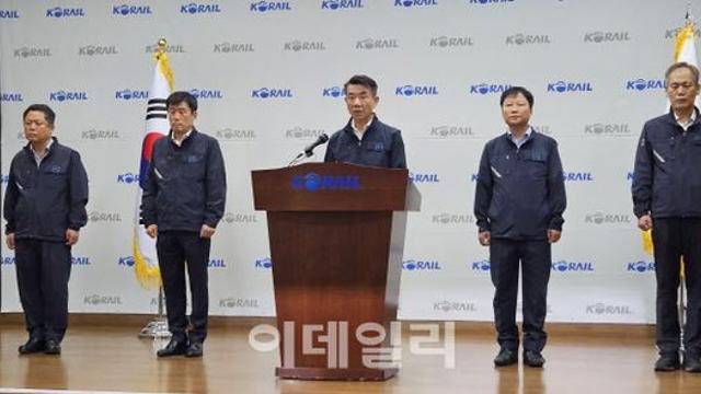 한문희 코레일 사장 대체인력 6000명, 안전 문제 없다
