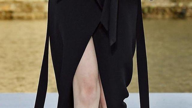 숙녀의 블랙 보우 슈즈
