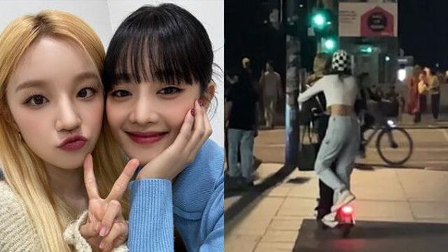 국제 망신…여자아이들 우기·민니, 전동 킥보드 규정 위반 뭇매