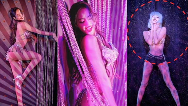 리사가 공개한 19금 공연 사진 블랙핑크 리사, 파리의 유명 아트 누드쇼 크레이지 호스에 출연