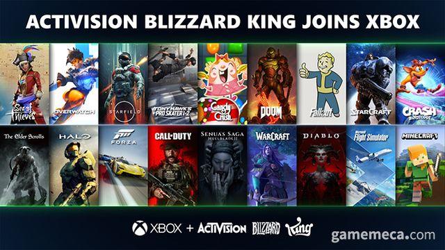 MS 액티비전 인수 최종 완료, 게임패스 수개월 내 합류