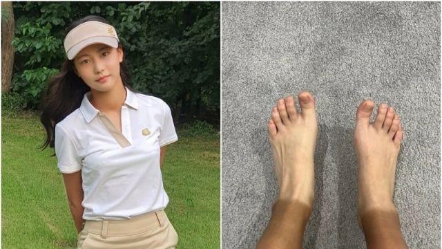 박연수, 딸 송지아에 발도 좀 태워…투톤 피부색 이걸 어째