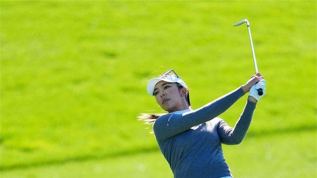 포토 앨리슨 리 , 2번 홀 아이언 스윙