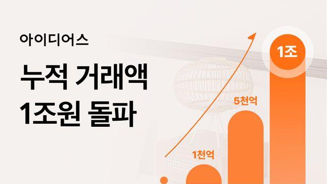 핸드메이드 마켓플레이스 ‘아이디어스‘, 누적 거래액 1조원 돌파