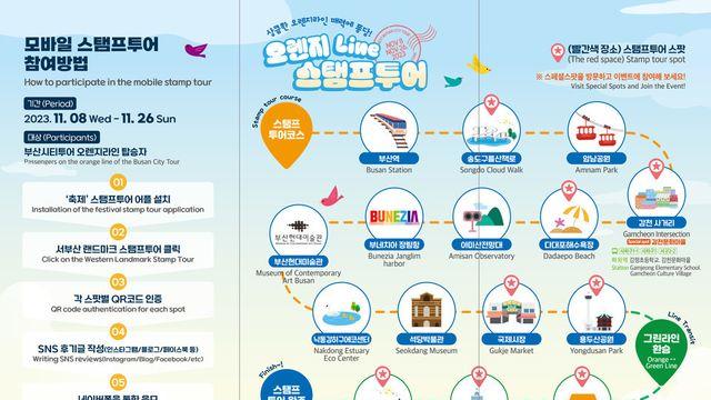 부산관광공사, 서부산 랜드마크 스템프 투어 이벤트 실시