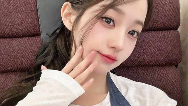 남자 배우 옆에 있을때.. 장원영 키 체감
