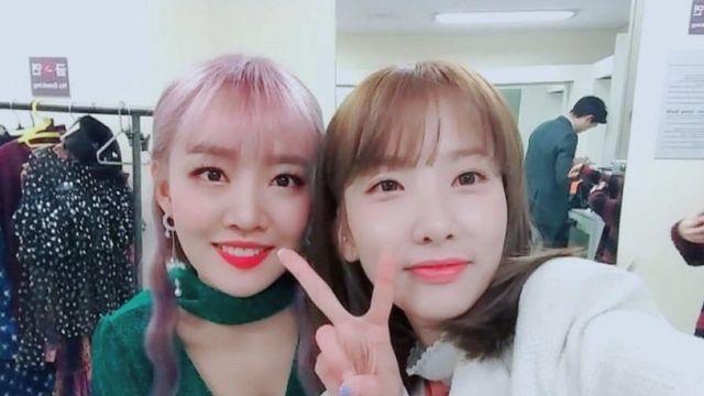 지숙 with 윤하wow