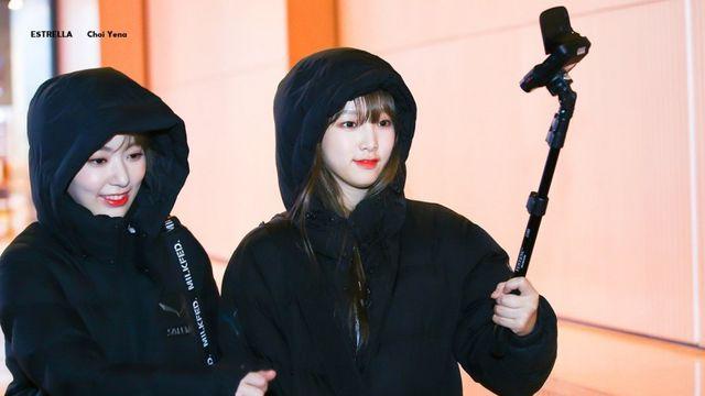 아이즈원 최예나, 어제 상암 newwow
