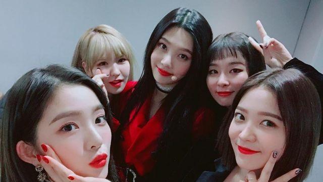 레드벨벳 인스타그램 - MAMA 여자그룹상 수상⋯