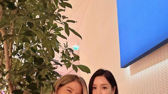 남규리 인별 with 레아 세이두